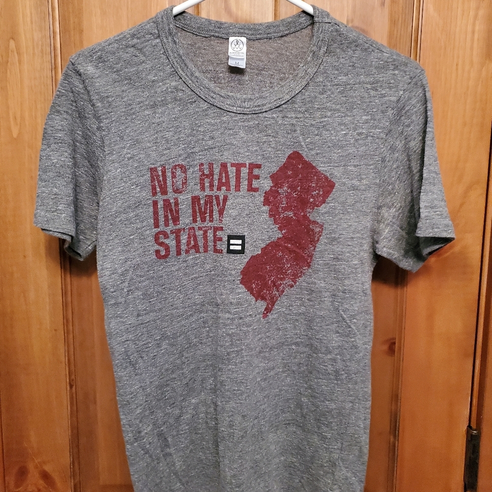 No Hate in my State t shirt